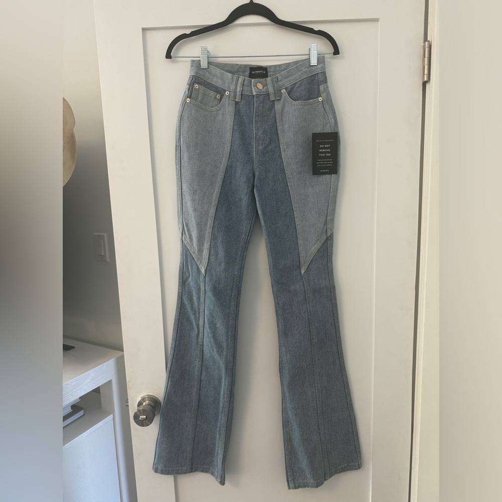 RETROFETE Rafael patchwork bootcut jeans - Picture 5 of 7